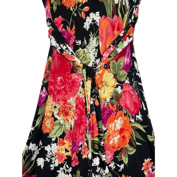 Maille Demoiselle Paris Smarty Knot Front Dress Criss-Cross Sleeveless Size US 6 - Picture 7 of 15